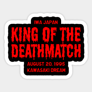 IWA Japan King of the Deathmatch Sticker